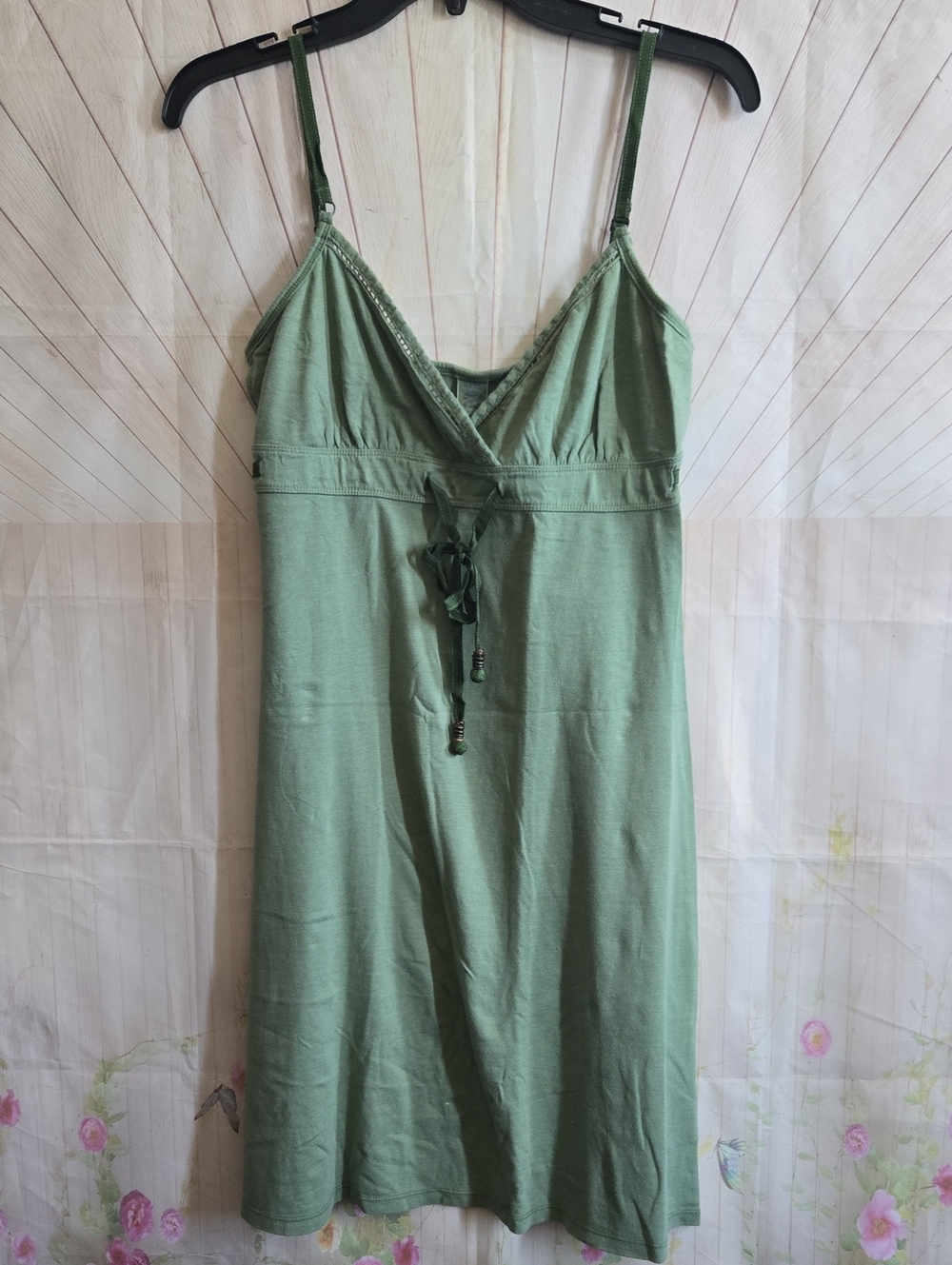 Light Sage Green Spaghetti Strap Sundress Z Brand Small